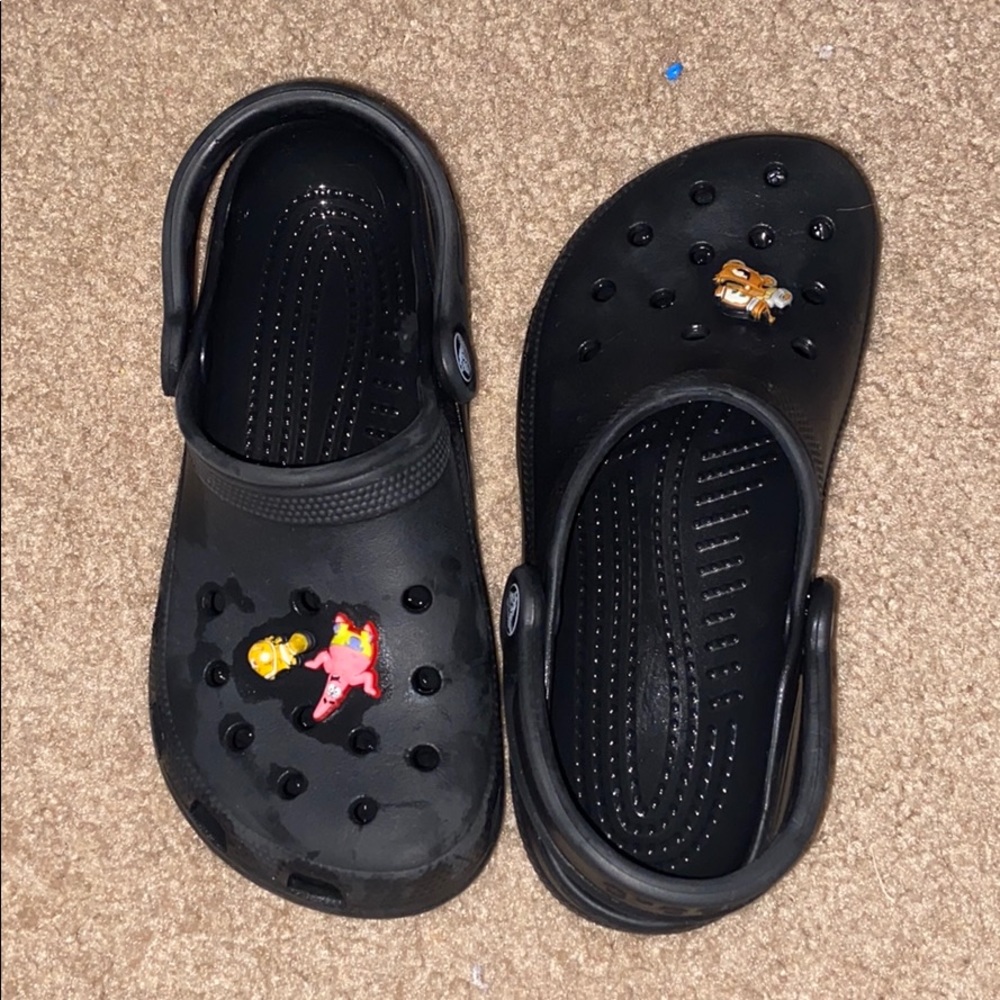 These are black crocs